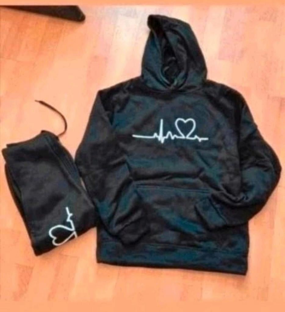Nieuw joggingpak in maat S. Unisex., Kleding | Heren, Sportkleding, Zwart, Nieuw, Ophalen of Verzenden, Algemeen