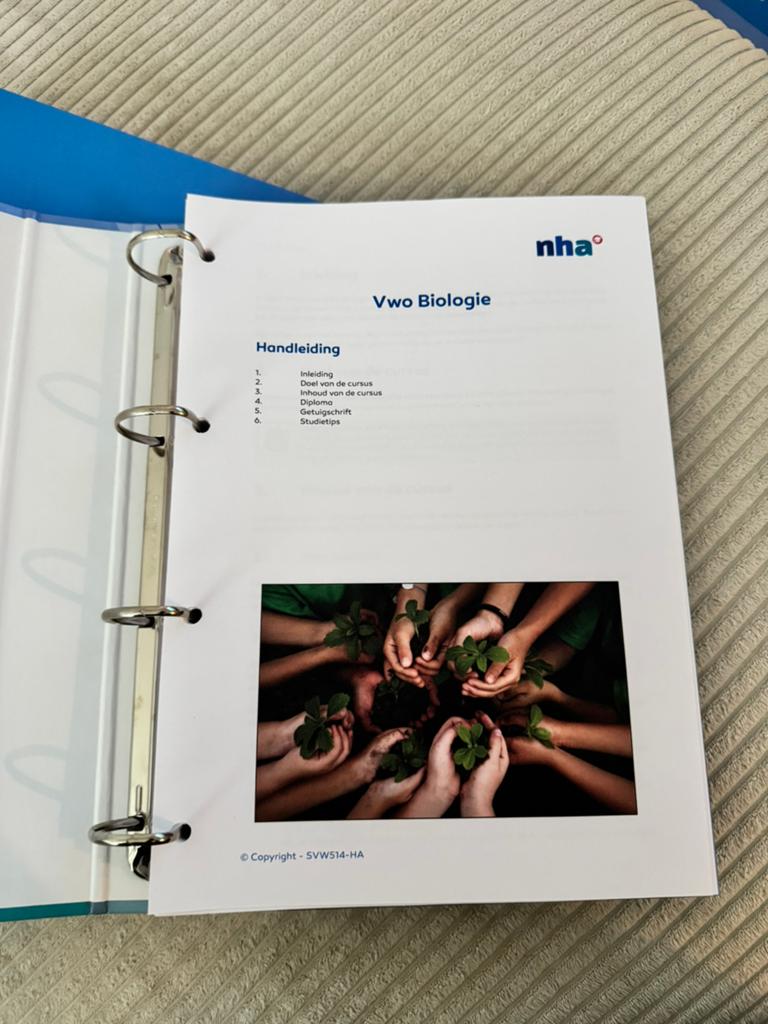 NHA Cursus Biologie VWO, Ophalen of Verzenden, Alpha, Zo goed als nieuw