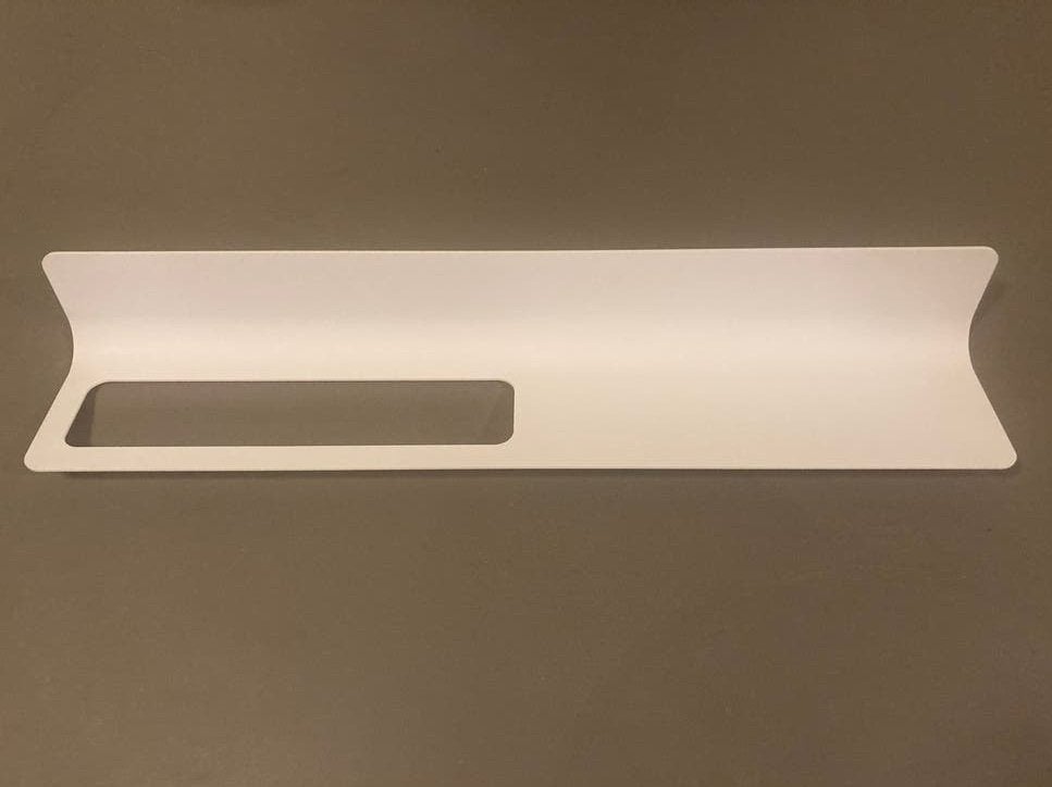 Kvik Handdoekrek 80 cm breed, wit metaal, matte lak, Ophalen of Verzenden, Nieuw, Wit, Handdoekenrek