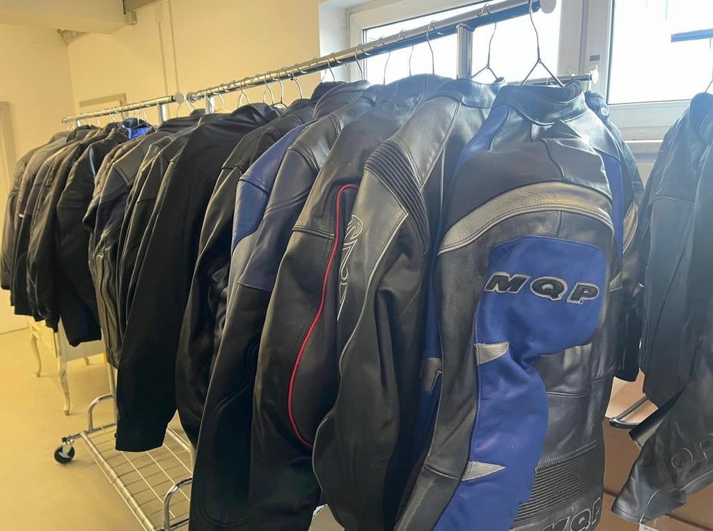 Leren leder motorjassen jas nieuw partij 65stuks, Motoren, Ophalen, Tweedehands, Jas | leer