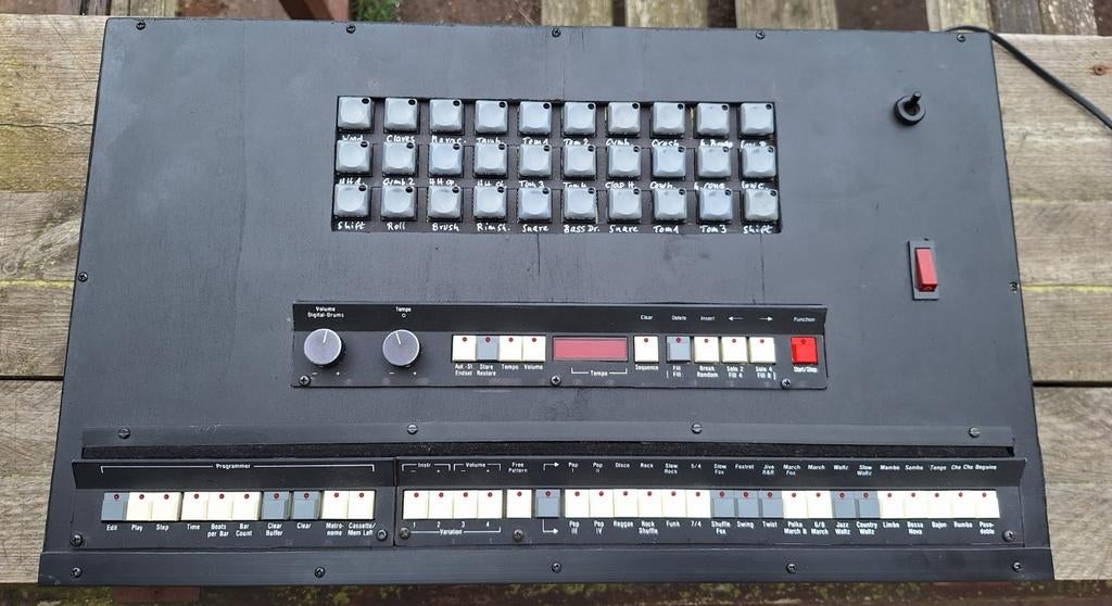 Böhm Digital Drums "The German Linndrum" Custom Case, Ophalen of Verzenden, Roland