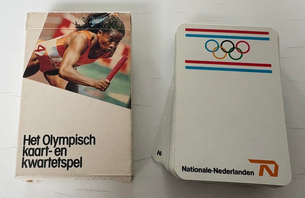 Het Olympisch kaart en kwartetspel (Seoul 1988), Ophalen of Verzenden, Zo goed als nieuw, Kwartet(ten)