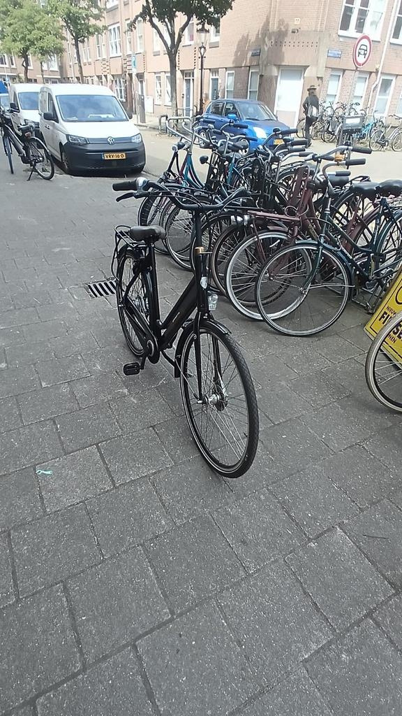 Sparta Damesfiets 28 inch 57 cm 7 versnellingen & handrem, Ophalen, Sparta, Gebruikt, Versnellingen
