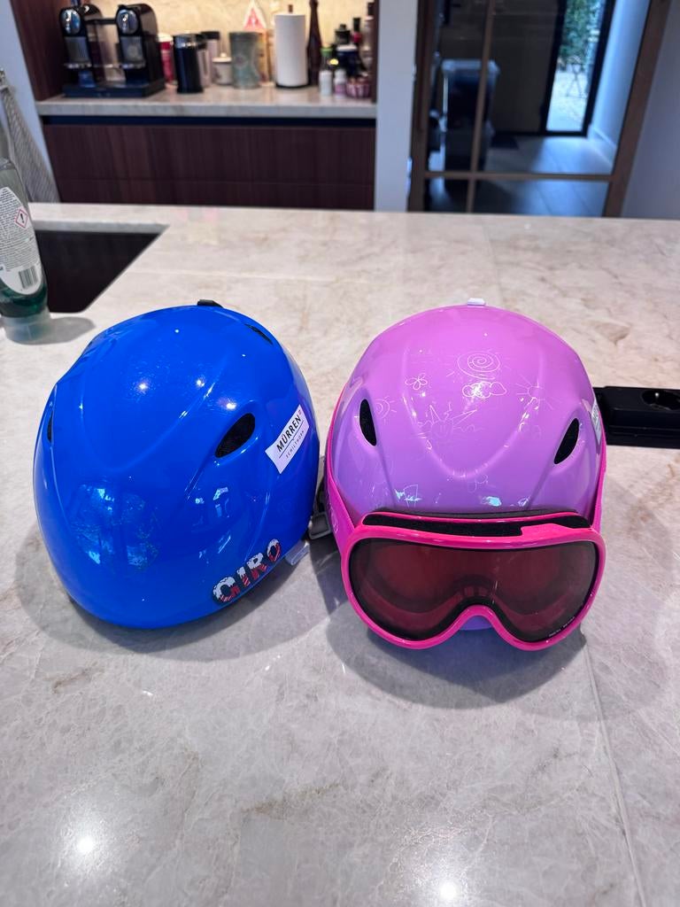 1x Giro Slingshot Skihelm - Kindermaat, Overige typen, Zo goed als nieuw, Skiën, Minder dan 100 cm