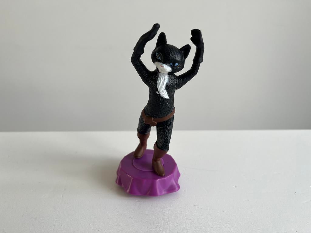 McDonald’s Happy Meal figuurtje 2011 Dancing kitty soft paws, Ophalen of Verzenden, Zo goed als nieuw