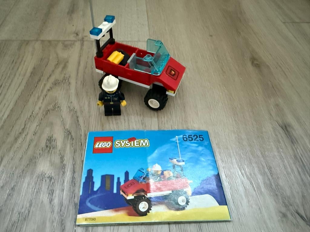 Lego City 6525 Blaze Commander, Ophalen of Verzenden, Gebruikt, Complete set, Lego