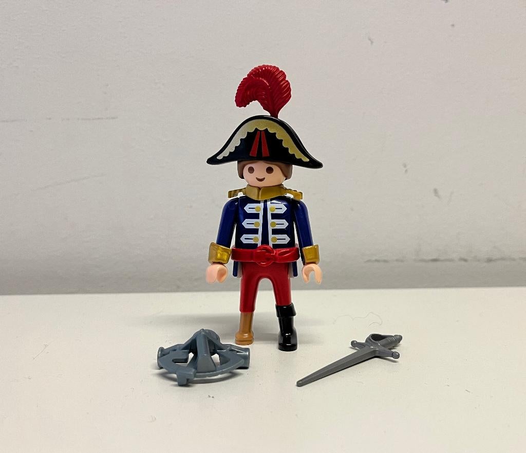 Franse Soldaten 3112 nr 50: Soldaat Kapitein 5139 5140 3940, Ophalen of Verzenden, Gebruikt, Los playmobil