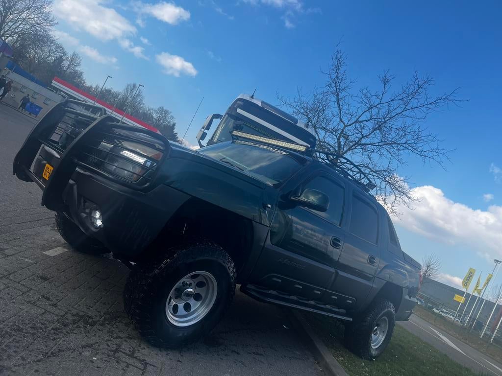 Chevrolet Avalanche 2003 gas/Benzine, Auto's, Automaat, Overige kleuren, Chevrolet, Leder