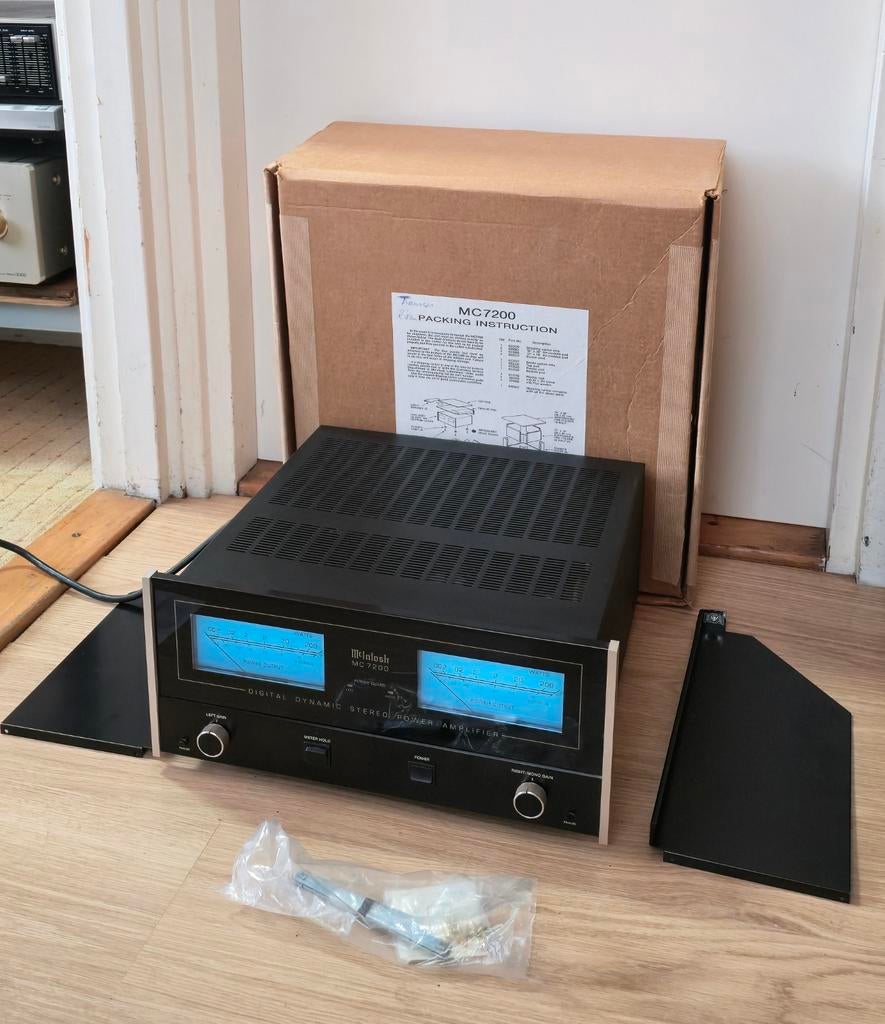 McIntosh MC7200 Stereo Eindversterker - Topstaat!, Zo goed als nieuw, 120 watt of meer, Stereo, Ophalen