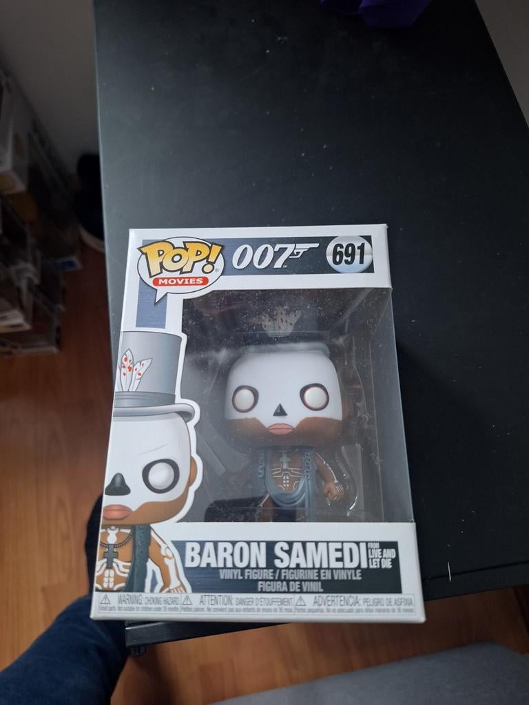 Funko Pop Baron Samedi #691 - James Bond 007, Ophalen of Verzenden, Zo goed als nieuw