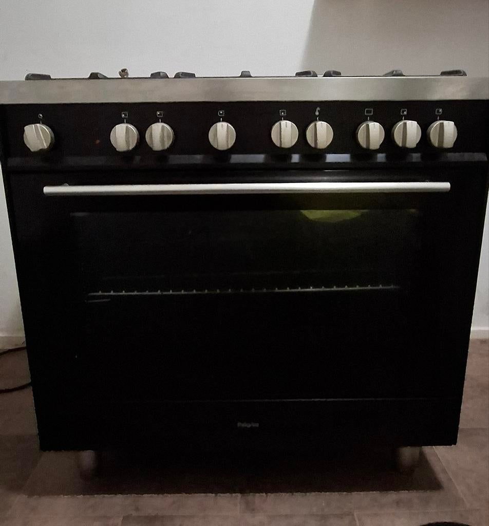 Gasfornuis met oven, Gebruikt, 60 cm of meer, Ophalen of Verzenden, Gas