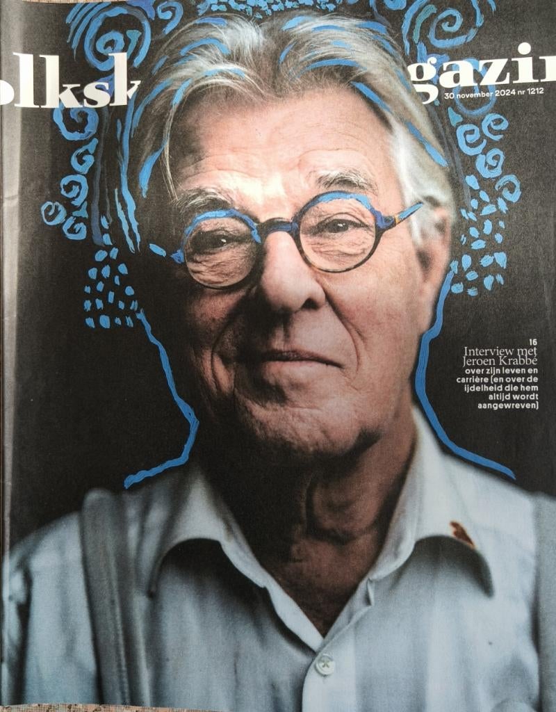 Volkskrant Magazines : Jeroen Krabbé, Ophalen of Verzenden, Gelezen, Krant