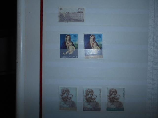 Kavel Ierland  5 scans, Postzegels en Munten, Postzegels | Volle albums en Verzamelingen, Ophalen of Verzenden, Buitenland