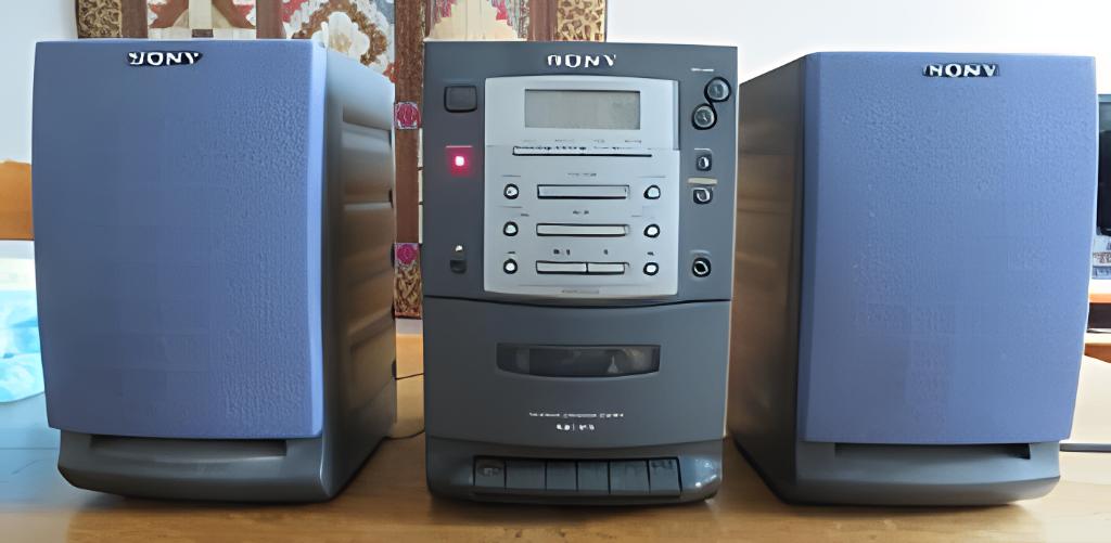 Radio CD Cassette, Ophalen of Verzenden, Gebruikt, Radio, Met cd-speler