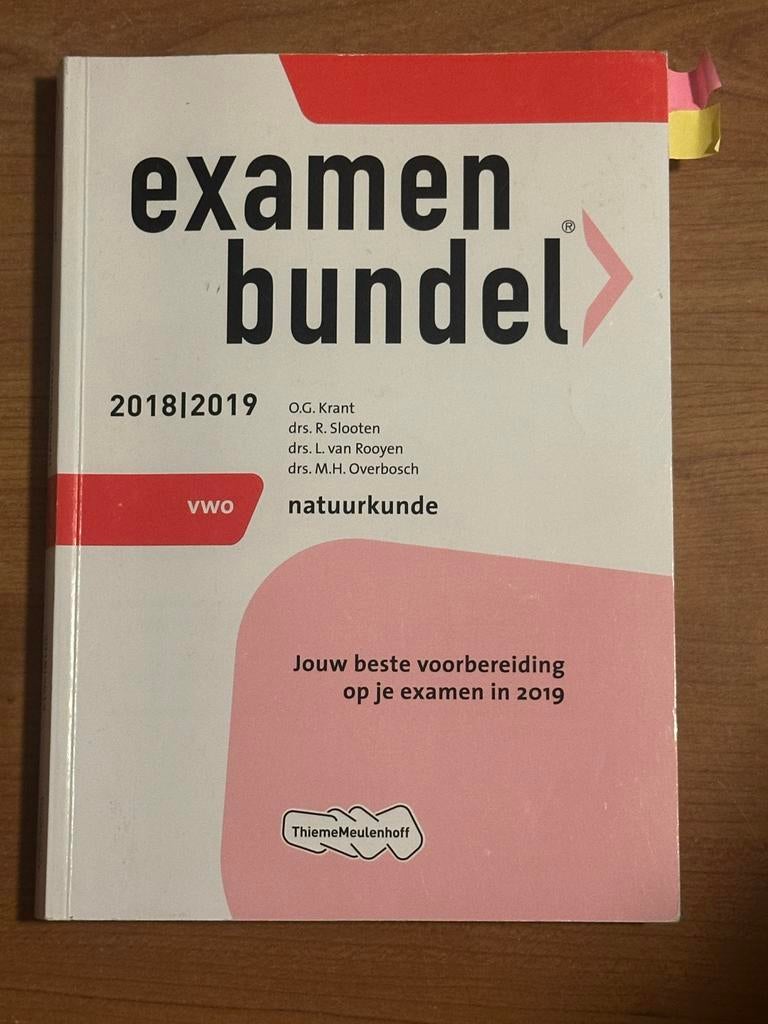 Diverse Examenbundels en samenvattingen VWO, Ophalen of Verzenden, Zo goed als nieuw, VWO, Overige vakken