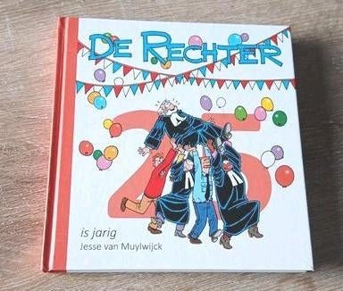 Boek de rechter is jarig Jesse van Muylwijck, Boeken, Eén stripboek, Ophalen of Verzenden, Zo goed als nieuw, Jesse van Muylwijck