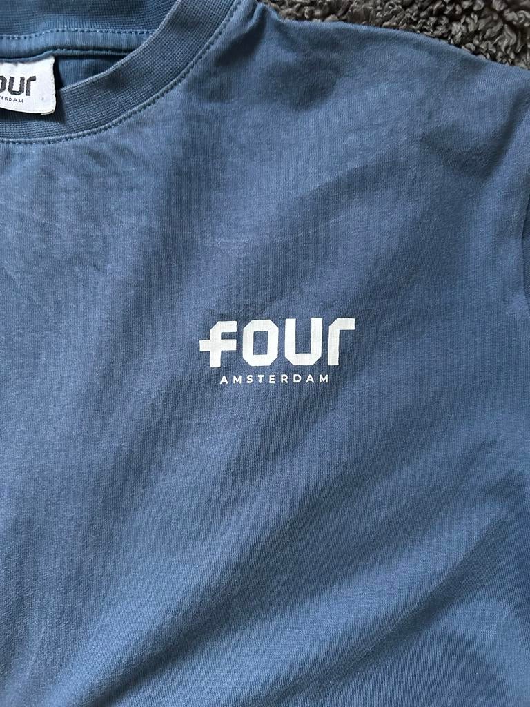Four Amsterdam shirt, Kleding | Heren, T-shirts, Verzenden, Nieuw, Maat 46 (S) of kleiner, Blauw