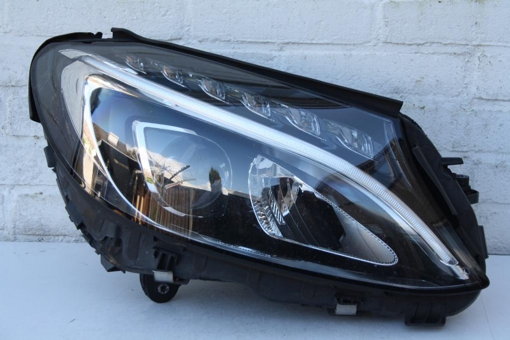 Koplamp Mercedes Benz 205 LED rechts Origineel !, Ophalen of Verzenden, Gebruikt, Mercedes-Benz