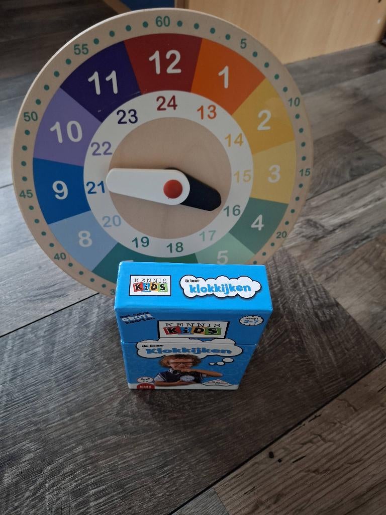 Ikea kinderKlok plus spel, Ophalen, Zo goed als nieuw, Taal en Lezen