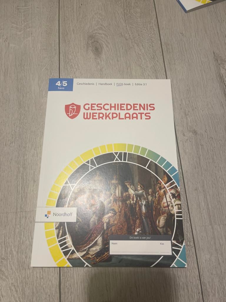 Geschiedenis Werkplaats 4/5 havo - Handboek, Boeken, Schoolboeken, Ophalen of Verzenden, Nieuw, HAVO, Geschiedenis
