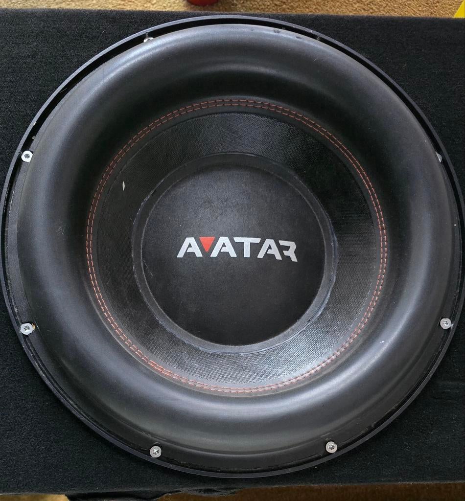 Avatar SVL-15D1/D2 SUB
+KIPUS MZ-50 12.500Watt Monoblock, Auto diversen, Autospeakers, Ophalen
