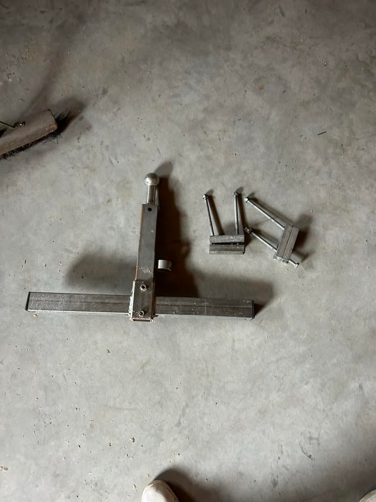 Fietsendrager voor dissel caravan, Ophalen of Verzenden, 2 fietsen, Gebruikt, Fietsendrager-accessoire
