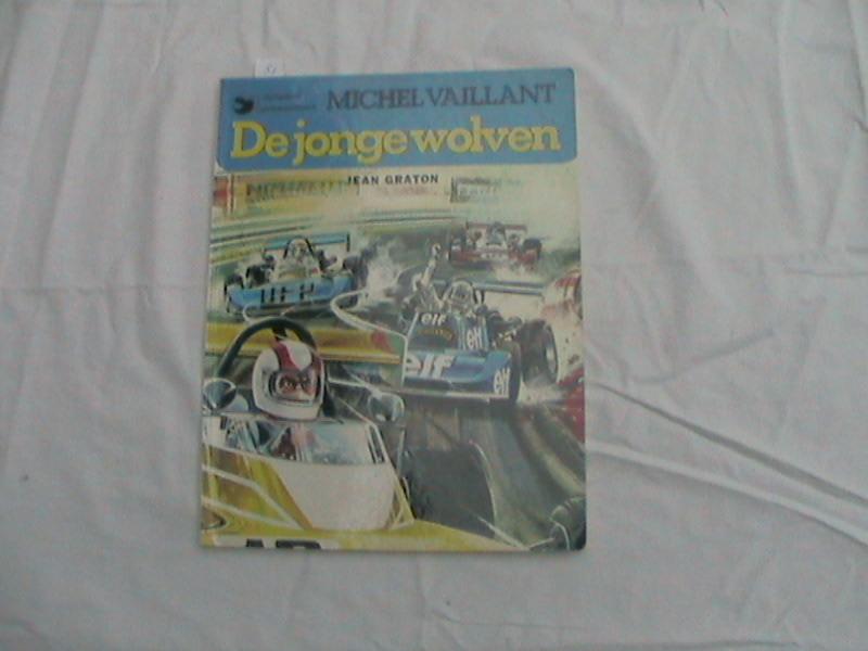 michel vaillant nr 1 de jonge wolven eerste druk 1977, Eén stripboek, Ophalen of Verzenden, Zo goed als nieuw