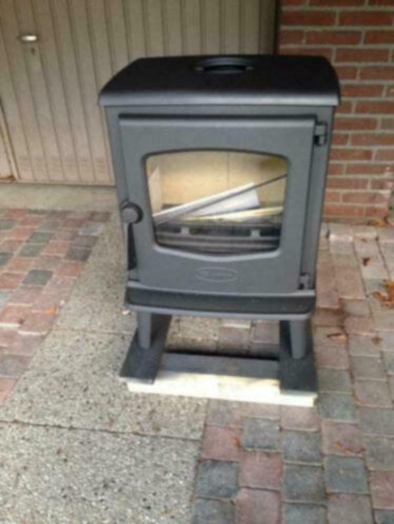 DOVRE 525 houtkachel 8 kw laagste prijs garantie, Ophalen of Verzenden, Vrijstaand, Hout, Nieuw