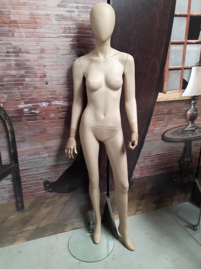 Etalage Poppen Hans Boodt Mannequins Paspop Torso's Vanaf:, Ophalen, Gebruikt, Pop