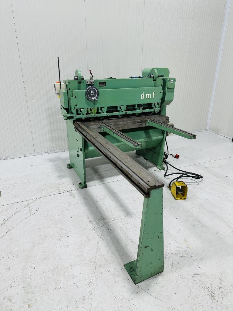 Plaatschaar DMF 4G 110 Cap. 1100 x 4  mm (nr. 3544), Ophalen, Gebruikt