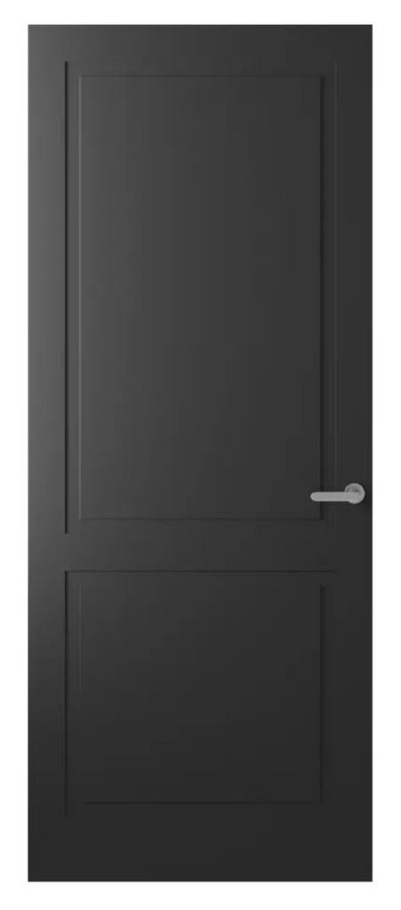 93x231,5cm nieuwe iso binnendeur opdek links & rechts zwart, Ophalen, 80 tot 100 cm, Binnendeur, Nieuw
