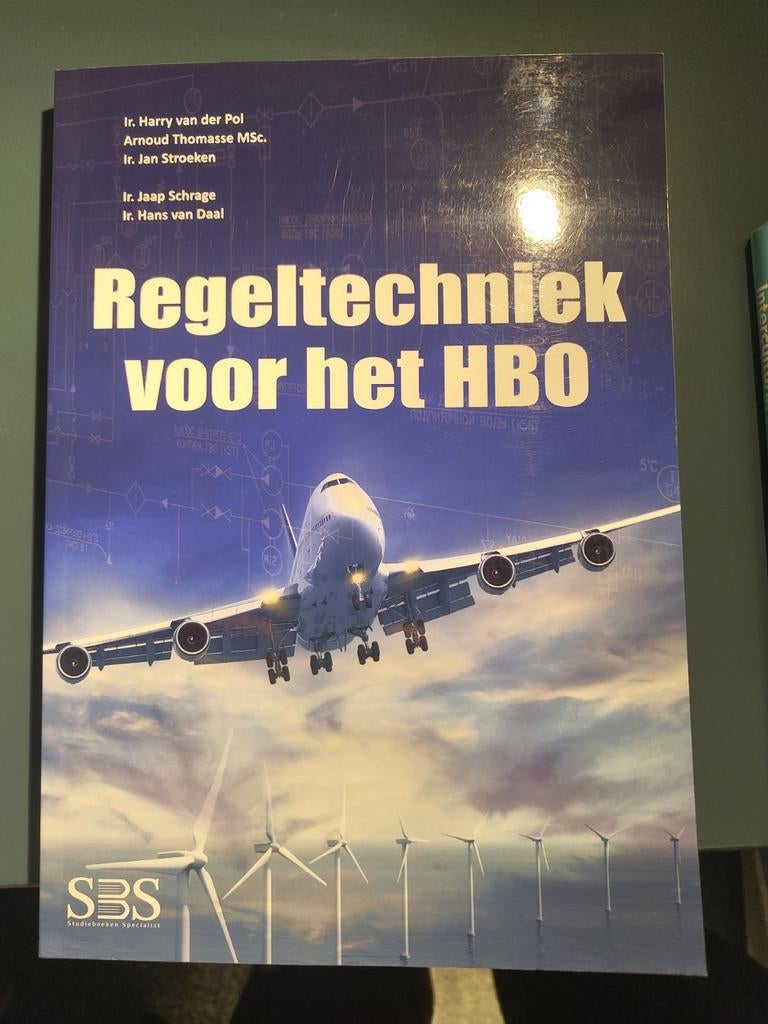 Regeltechniek voor het HBO, Boeken, Ir. Harry van der Pol e.a., Zo goed als nieuw, Beta, HBO