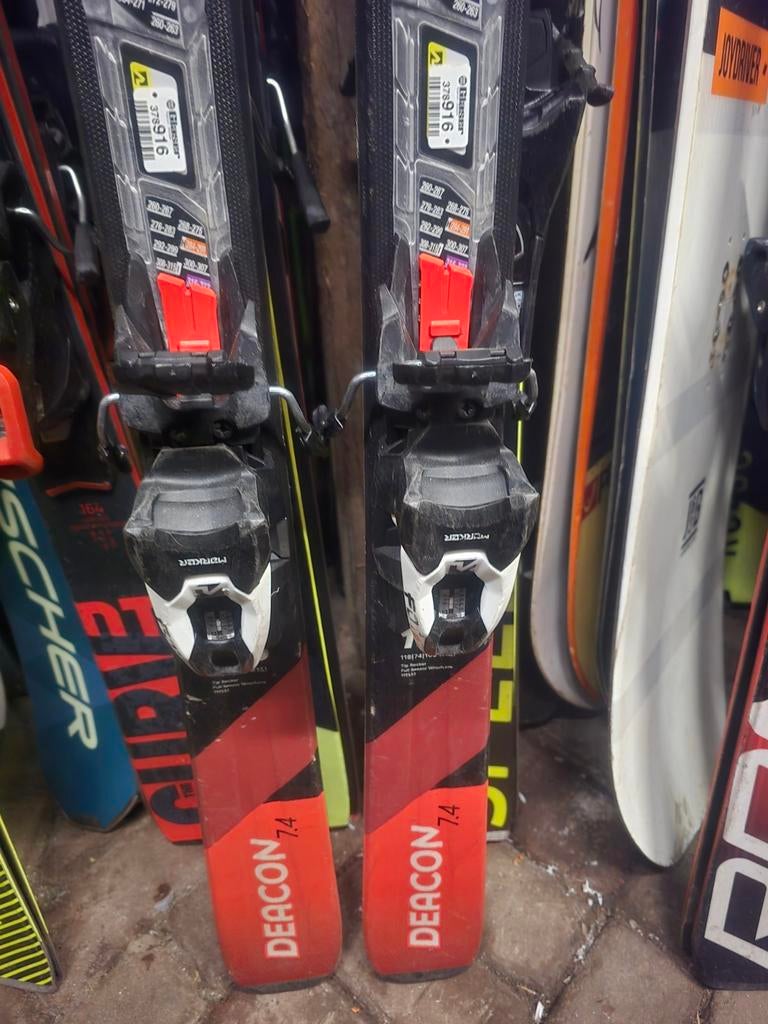 154cm VOLKL DEACON 74 CARVE SKIS, Sport en Fitness, Overige merken, 160 tot 180 cm, Ophalen of Verzenden, Zo goed als nieuw