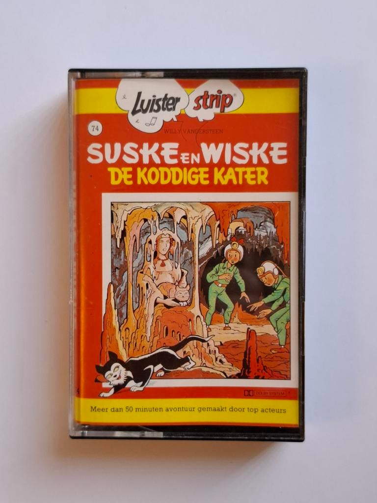 Suske en Wiske, Cd's en Dvd's, Cassettebandjes, Ophalen of Verzenden, Zo goed als nieuw, 1 bandje