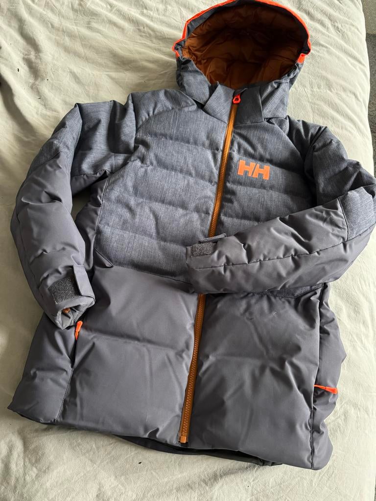 Helly Hansen Jas - Grijs - Maat 164, Kleding | Heren, Wintersportkleding, Ophalen of Verzenden, Zo goed als nieuw, Helly Hansen