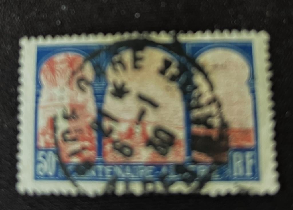 1930 Frankrijk Algerie Yvert 263 gebruikt, Verzenden, Gestempeld
