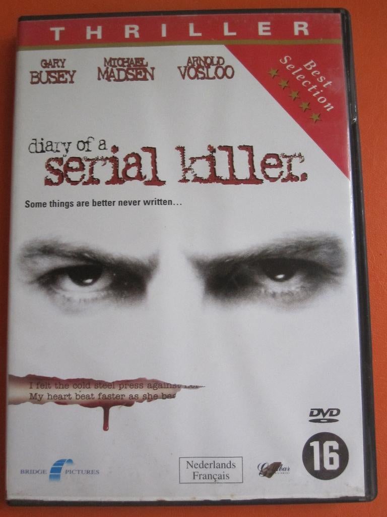 Diary of a serial killer, Vanaf 16 jaar, Ophalen of Verzenden, Zo goed als nieuw, Actiethriller