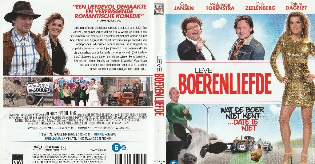 Leve boerenliefde blu ray, Ophalen of Verzenden, Zo goed als nieuw, Nederlandstalig