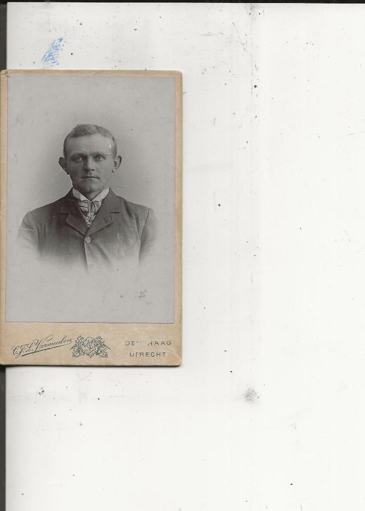 CdV Poeldijk Piet Verbeek, Verzamelen, Verzenden, Voor 1920, Ongelopen, Zuid-Holland
