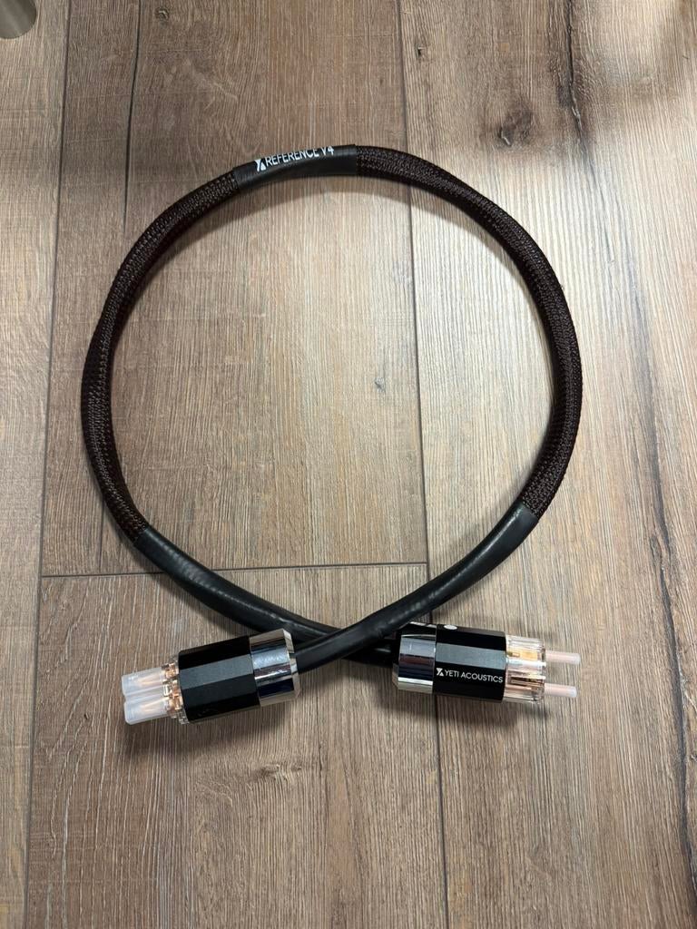 Yeti Reference v4 powercable, Audio, Tv en Foto, Audiokabels en Televisiekabels, Yeti acoustics, Nieuw, Ophalen of Verzenden, @