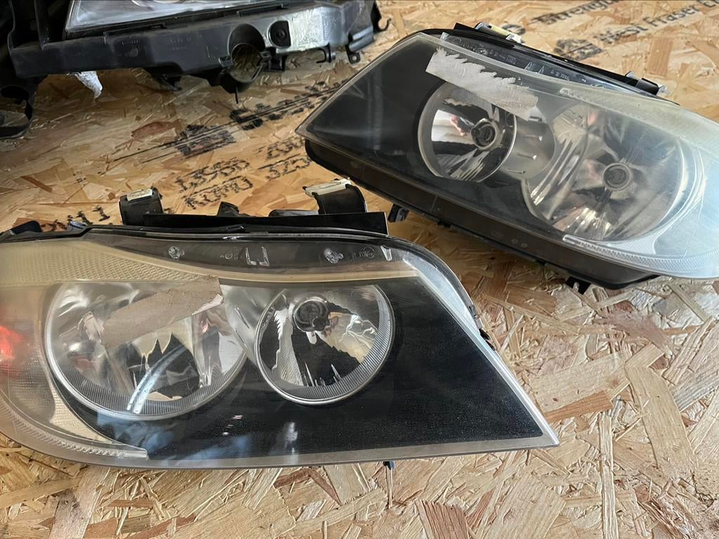 BMW e91 Pre-LCI Halogeen koplampen 2 setjes, Ophalen of Verzenden, BMW