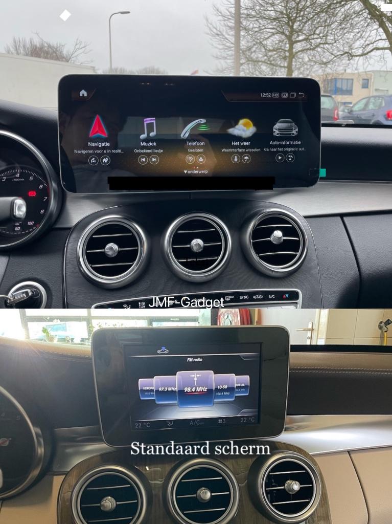Mercedes W205 C205 S205 HD 12,3 Scherm Android 14 Carplay, Ophalen, Nieuw