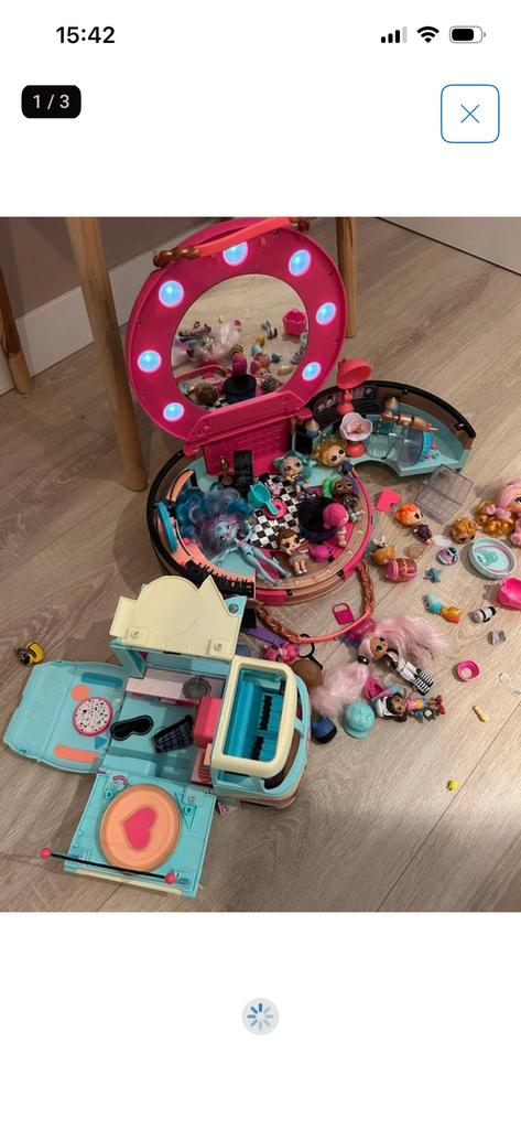 L.O.L. Surprise camper en schoonheidssalon, Ophalen of Verzenden, Zo goed als nieuw