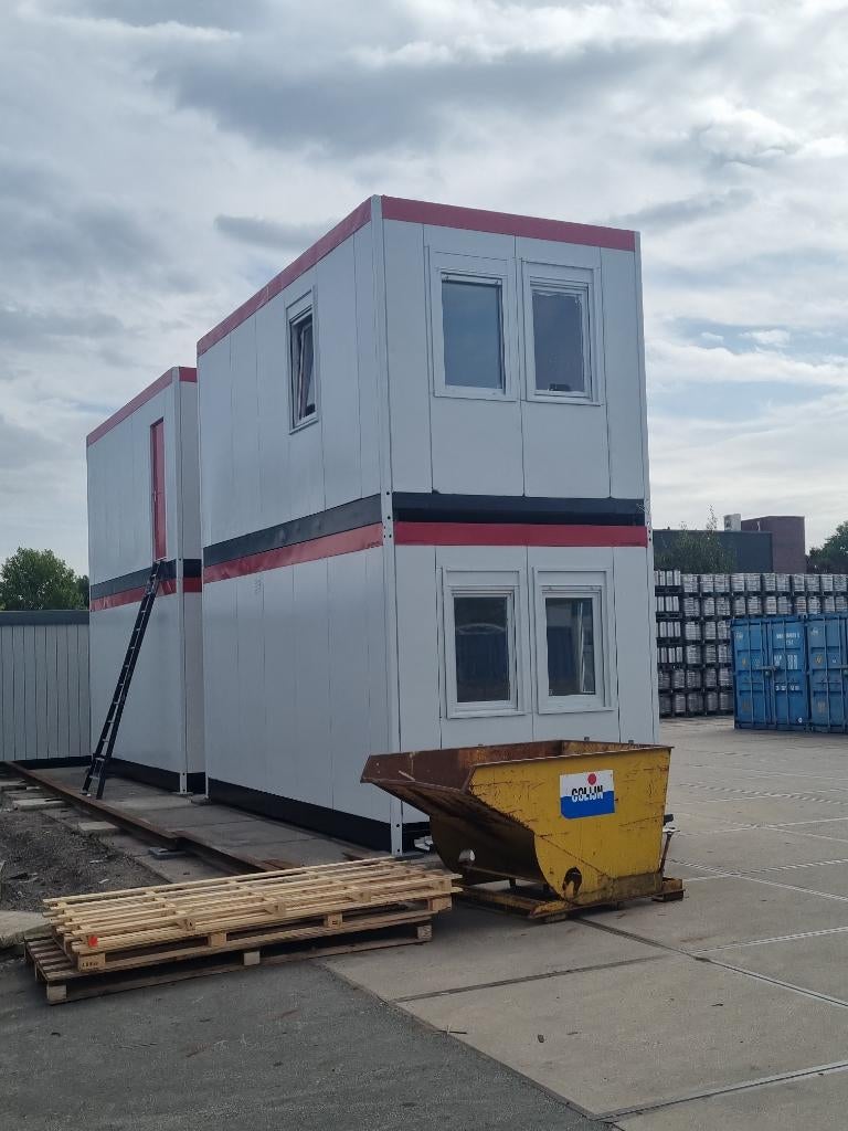 Opruiming: Kantoorunit Bouwkeet 6x3, Ophalen