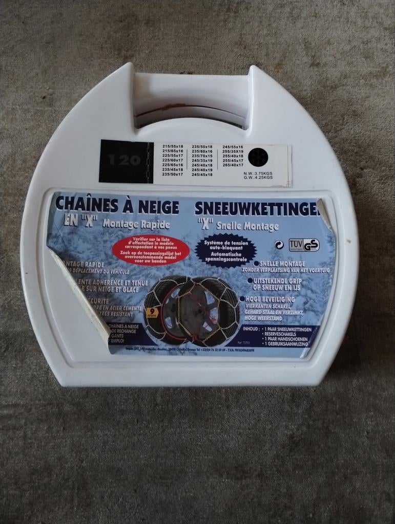 Sneeuwkettingen Snelle Montage Nieuwstaat, Auto diversen, Sneeuwkettingen, Ophalen of Verzenden