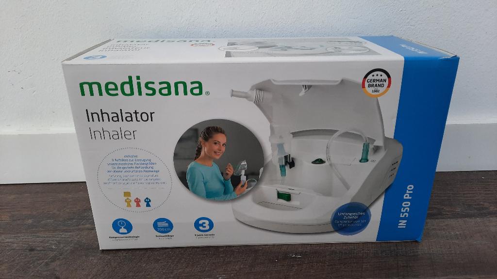 Medisana IN 550 Pro Inhalator, Nieuw in doos, Ophalen of Verzenden, Nieuw