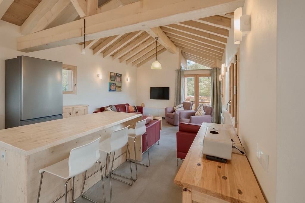 Chalet aan de piste in Montalbert La Plagne, Vakantie