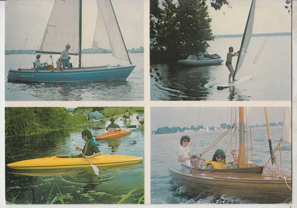 Loosdrecht Robinson Crusoé Watersport voor gehandicapten, Verzenden, 1980 tot heden, Gelopen, Noord-Holland
