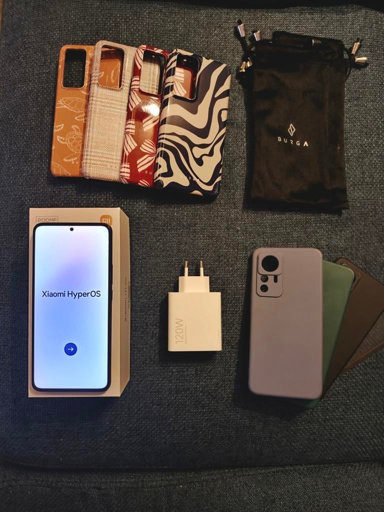 Xiaomi 12T Pro 256GB - Gebruikt met accessoires, Gebruikt, Overige modellen, Ophalen of Verzenden, Zonder simlock