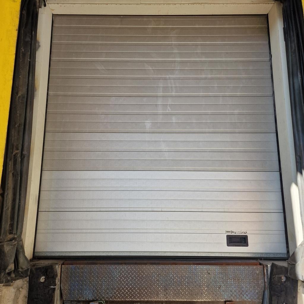 3020x3250 crawford Overheaddeur roldeur garagedeur, Garagedeur, Ophalen of Verzenden, Zo goed als nieuw, Metaal
